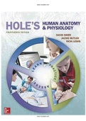 Hole&rsquo;s Human Anatomy And Physiology 14th Edition Test Bank