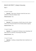 RLGN 104 - Test 7 &lpar;Version 1&rpar;&comma; Recent Solutions&comma; Liberty University
