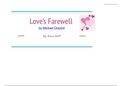 Loves Farwell By Michael Drayton Powerpoint 