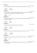 THEO 104 Quiz 7 (Version 2), Question and Answers, Liberty