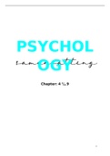 Inleiding in de psychologie deeltentamen 1 