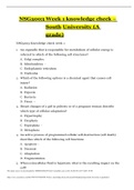 Exam &lpar;elaborations&rpar; NURSING MSN 571 TEST 2&vert; LATEST ANSWERS