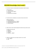 Exam &lpar;elaborations&rpar; NURSING MSN 571 - Quiz 2 Study Guide&period;&vert; VERIFIED GUIDE