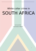 White-collar crime in South Africa