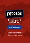 FOR2608 - Tutorial Letters 201 &lpar;Merged&rpar; &lpar;2017-2021&rpar; &lpar;Questions&Answers&rpar;