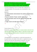 FITN MISC EXAM Questions and Answers 100Correct&sol;verified SATISFACTION Guaranteed Success Latest Update 2022&sol;2023 GRADED A&plus;