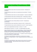 PMI Agile Certified Practitioner &lpar;PMI-ACP&rpar; questions well answered 100&percnt; correct