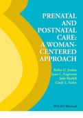 Prenatal and Postnatal Care by Julie Marfell, Janet Engstrom, Cindy L. Farley, et al.
