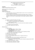 NR 327 Maternal Child Final Exam Review Sheet
