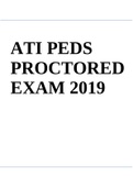 ATI PEDS PROCTORED EXAM 2019