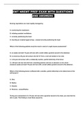 EMT NREMT PREP EXAM WITH QUESTIONS AND ANSWERS 