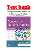 Test Bank for concepts for nursing practice 3rd Edition by Giddens > ALL CHAPTER 1-57 |COMPLETE GUIDE A+  