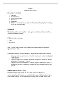 Lecture notes Contract Law Lecture 1