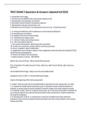 TNCC EXAM 2 Questions & Answers Updated fall 2022
