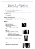 leerpad C pathologie/farmacologie orthopedie