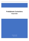 Diagnoselijst Praktijktoets Contactlens 