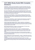C211 WGU Study Guide With Complete Solutions&period;