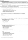 NUR 1022C week 7 bowel and ostomy Exam Questions completed ; Answers provided