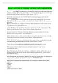 DSAC ANNEX E STUDY GUIDE 2022 &lpar;VERIFIED&rpar;