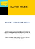 What to do if you Have Been in a Car Accident