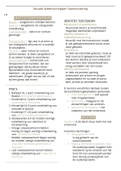Sociale Wetenschappen Samenvatting (Tentamen Blok 1)
