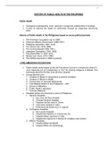 HISTORY OF PUBLIC HEALTH IN THE PHILIPPINES COMPLETE