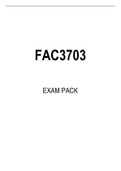 FAC3703 EXAM PACK 2022