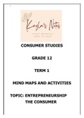 Consumer Studies Grade 12 Term 1 + Term 2 Booklets