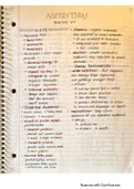 Nutrition Notes