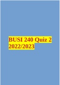 BUSI 240 Quiz 2 2022/2023