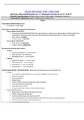 NR324 / NR-324: Adult Health I Exam 1 Study Guide  (Latest 2022 / 2023) Chamberlain College of Nursing