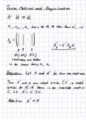 Linear Algebra 1 - Eigenvalues and Eigenvectors. Diagonalisation