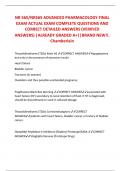 NR 565&sol;NR565 ADVANCED PHARMACOLOGY FINAL EXAM ACTUAL EXAM COMPLETE QUESTIONS AND CORRECT DETAILED ANSWERS &lpar;VERIFIED ANSWERS&rpar; &vert;ALREADY GRADED A&plus;&vert;&vert;BRAND NEW&excl;&excl;&period; Chamberlain