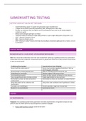 &lpar;Cijfer 6&comma;1&comma; Testing&rpar; Samenvatting Waarde propositie ontwerp &lpar;CIJFER 9&comma;2&rpar; &comma; ISBN&colon; 9789462760158  Testing &lpar;ENTONZ5J2&rpar;