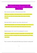 WSI Certification Questions and Answers &vert; Latest Version &vert; 2024&sol;2025 &vert;  100&percnt; Pass