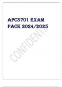 Exam &lpar;elaborations&rpar; APC3701