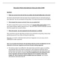 Discussion points for exam - international crimes and other gross violations  of human rights