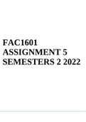 FAC1601 ASSIGNMENT 5 SEMESTERS 2 2022