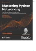 Mastering Python Networking Third Edition