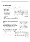 Oefentoets met Antwoorden | Systematische Natuurkunde 5 VWO Hoofdstuk 9 Trillingen en golven