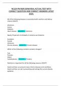 NCLEX PN NGN EXAM REAL ACTUAL TEST WITH  CORRECT QUESTION AND CORRECT ANSWERS LATEST  2024&period;
