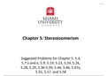 Chapter 5 organic chemistry stereoisomerism