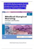 TEST BANK For  Medical Surgical Nursing in Canada&comma;complete solutions