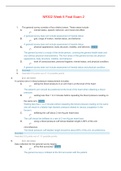 NR302 Week 6 Final Exam 2 Year 2022