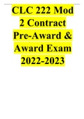 CLC 222 Modules 1 - 6 Exam Bundle (2022)