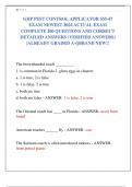 GHP PEST CONTROL APPLICATOR SM-47  EXAM NEWEST 2024 ACTUAL EXAM  COMPLETE 200 QUESTIONS AND CORRECT  DETAILED ANSWERS &lpar;VERIFIED ANSWERS&rpar;  &vert;ALREADY GRADED A&plus;&vert;&vert;BRAND NEW&excl;&excl; 