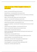 CSD 115 Exam 2 With Complete Solution &vert;&vert; A&plus; GRADED&period;