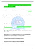 ATI RN Fundamentals Proctored Exam latest update October 2024 Can an RN delegate to the LPN to provide tracheostomy care to a client with pneumonia&quest; - Answer--Yes&period; A nurse on a med-surg unit has received change-of-shift report & will care for 4 clients&period; W