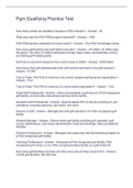 Pgm Qualifying Practice Test Questions And Answers 2022&sol;2023