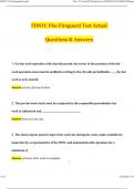 FDNYC F60 Fireguard Test 2026 Questions and Answers 100&percnt; Correct Latest 2026&sol;2027 Verified by Experts 100&percnt; Complete